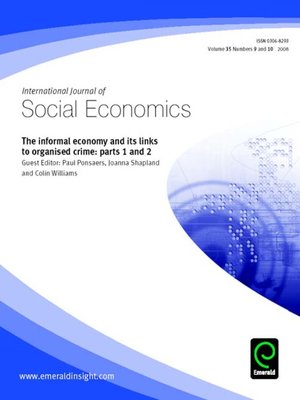 cover image of International Journal of Social Economics, Volume 35, Issue 9 & 10